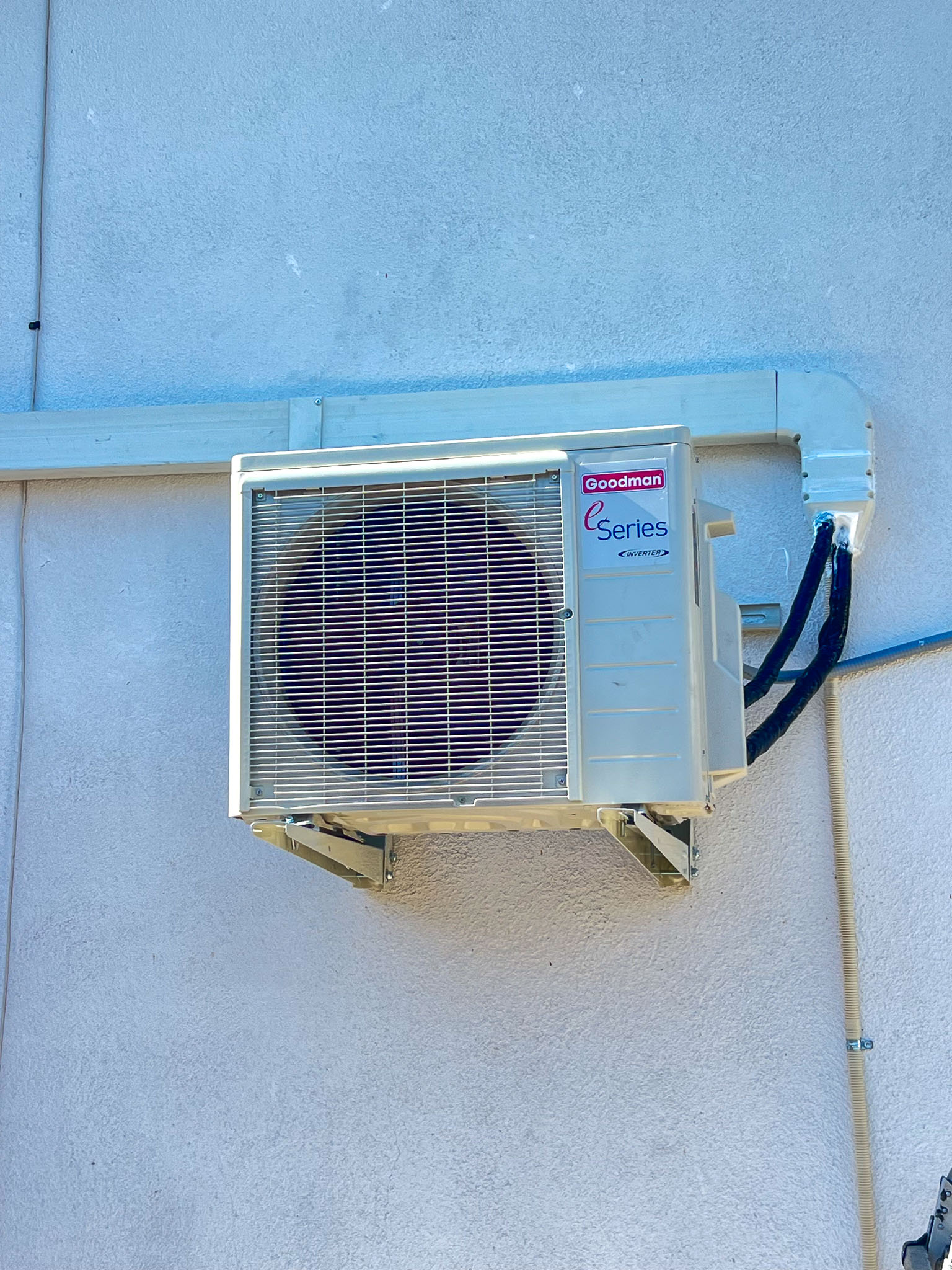 Commercial HVAC installation