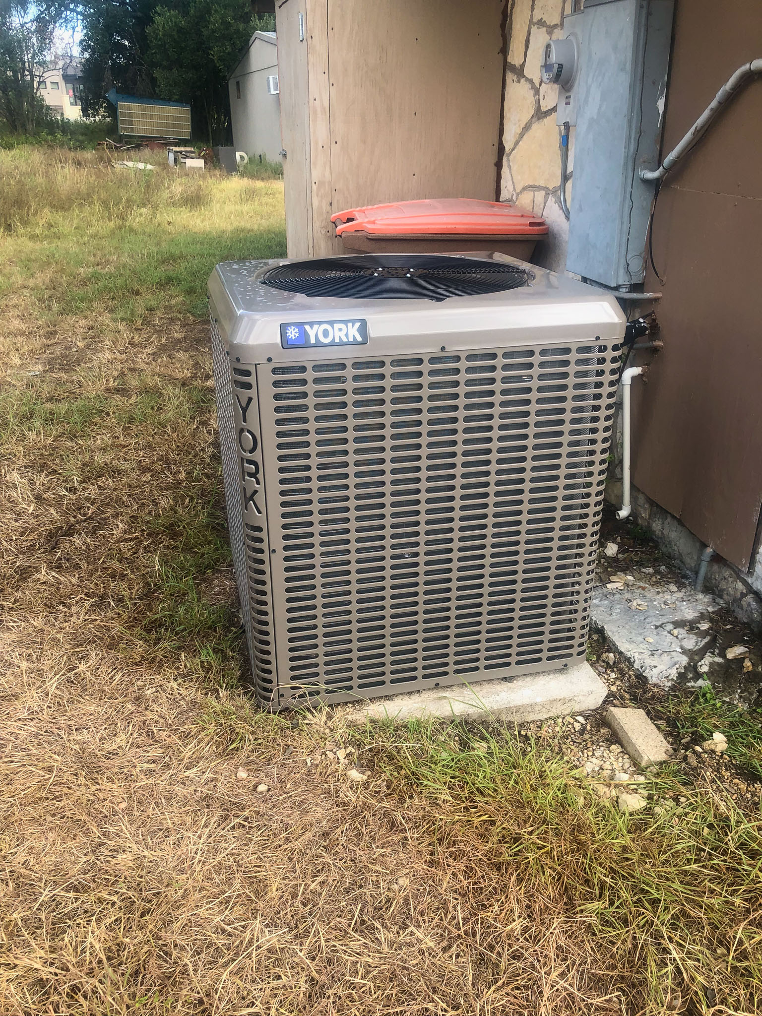 Complete HVAC system installation