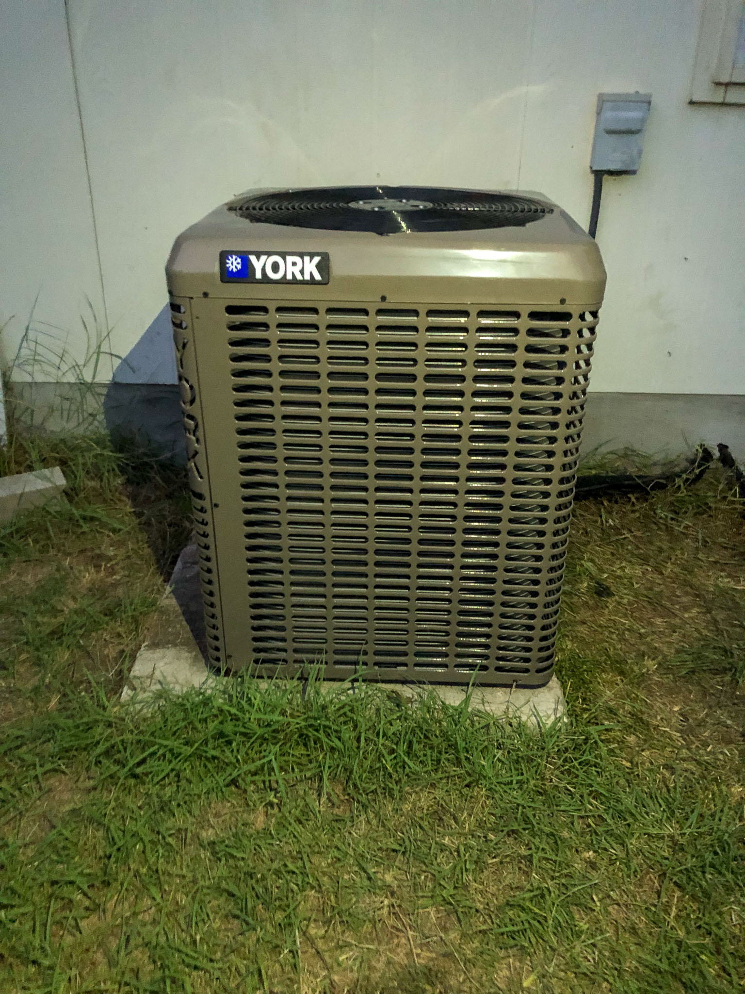 Finished HVAC installation